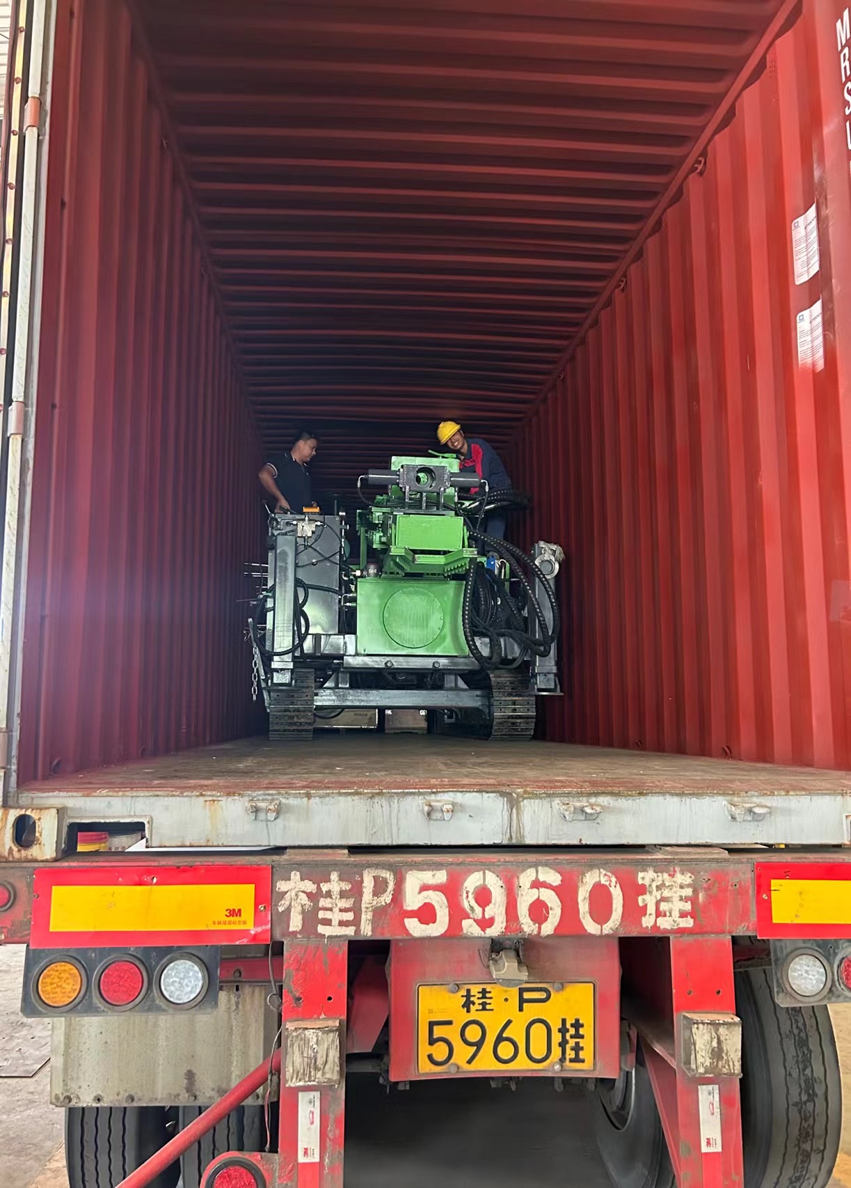 孔山KS500取芯鉆機出口非洲